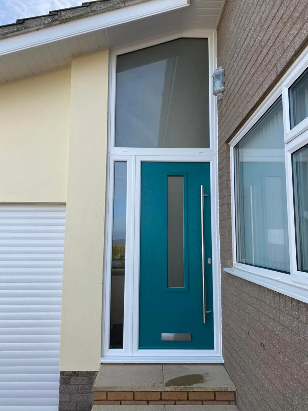 green composite door